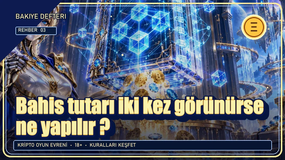 Bahis tutarı iki kez görünürse ne yapılır? için kripto temalı oyun kapağı