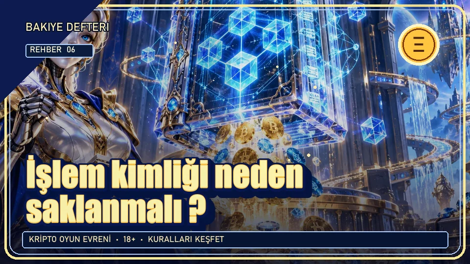 İşlem kimliği neden saklanmalı? için kripto temalı oyun kapağı