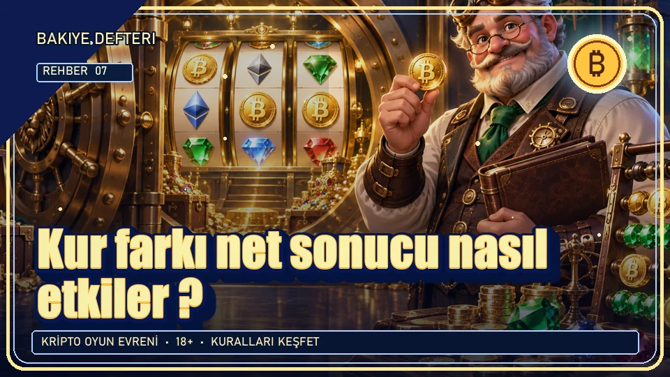 Kur farkı net sonucu nasıl etkiler? için kripto temalı oyun kapağı